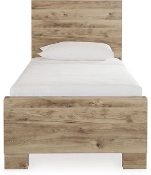 Signature Design by Ashley® Hyanna Tan Brown Twin Youth Panel Bed