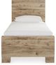 Signature Design by Ashley® Hyanna Tan Brown Twin Youth Panel Bed-1
