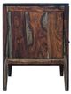 Porter International Designs Fall River Black Walnut Nightstand-2