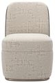 Caracole® Cabochon Silver Taupe/Piano Black Dining Side Chair-1