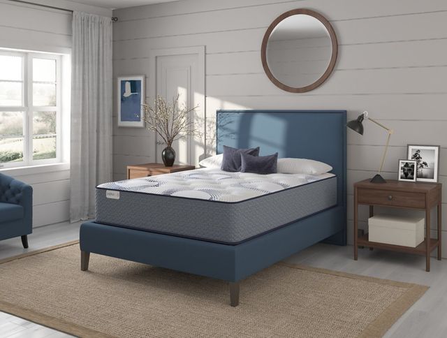 Sherwood® Bedding Vista XXV UF TT 12.5" Wrapped Coil Extra Firm Tight Top California King Mattress-2