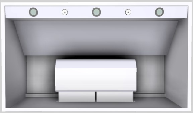 Vent-A-Hood® 42" White Wall Mounted Range Hood-1