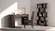 International Furniture Direct Balam Stained Dark Desk-2