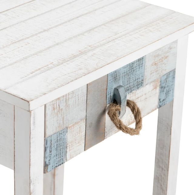 Crestview Collection South Shore White End Table-3