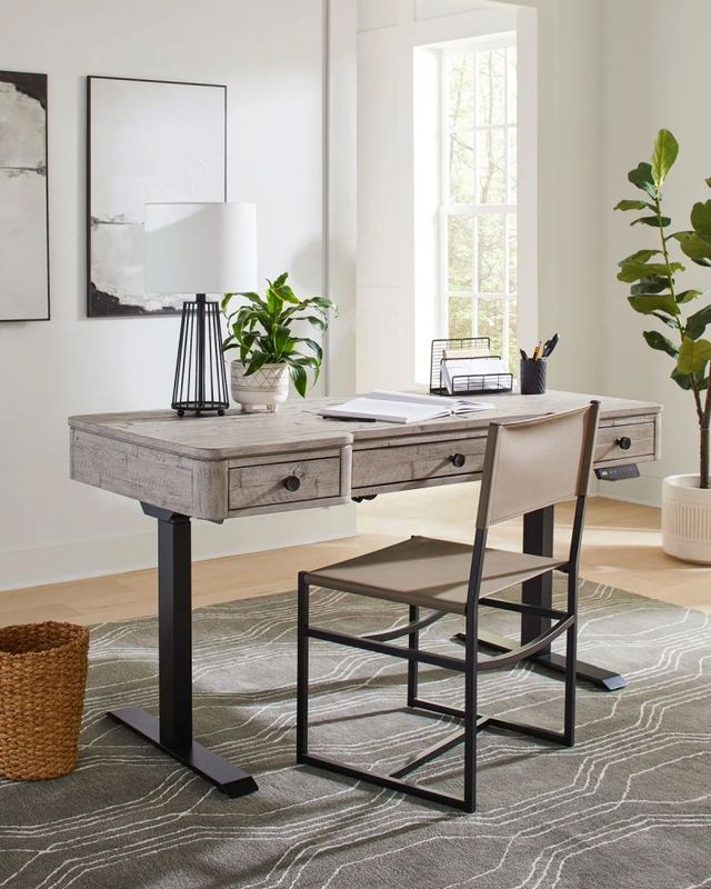 aspenhome® Zane Parchment 60" Lift Desk-1