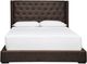 Signature Design by Ashley® Fremindon Coffee King Upholstered Panel Storage Bed-3