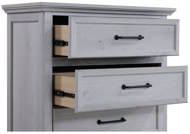 Emerald Home Larchmont Oyster Shell Chest-3