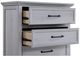 Emerald Home Larchmont Oyster Shell Chest-3