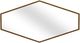 Bassett Mirror Haines Gold Wall Mirror-0