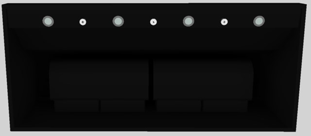 Vent-A-Hood® 54" Black Wall Mounted Range Hood-3