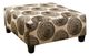 Albany Industries Big Swirl Chocolate Ottoman-0