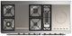 Ilve® Majestic III 60" Stainless Steel Pro Style Dual Fuel Natural Gas Range with French Top and Burnished Trim-3