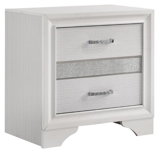 Coaster® Miranda 4-Piece White Eastern King Bedroom Set-2