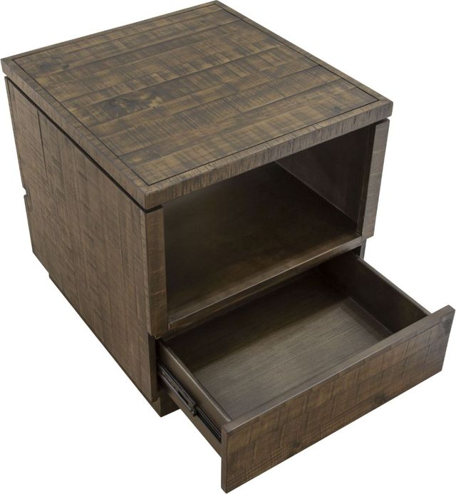 Magnussen Home® Baisden Tobacco Rectangular End Table-3
