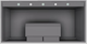 Vent-A-Hood® Designer Series 48" Gunsmoke Wall Mounted Range Hood-4