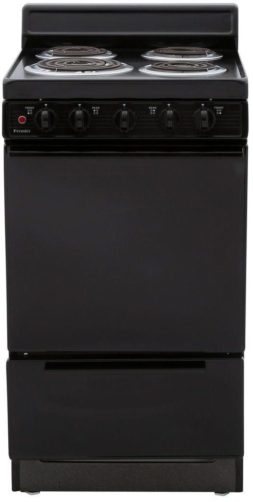 Premier 20" Black Freestanding Electric Range-0