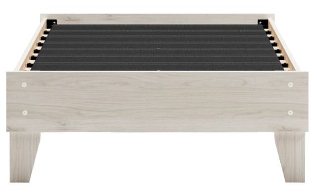 Signature Design by Ashley® Socalle Light Natural Twin Platform Bed-2