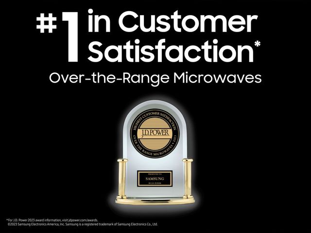 Samsung Bespoke 2.1 Cu. Ft. White Glass Over The Range Microwave-4
