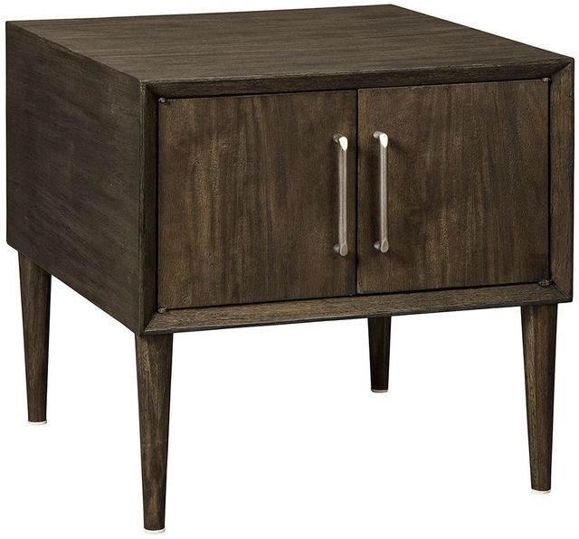 Signature Design by Ashley® Kisper 2-Piece Dark Brown End Table Set-1