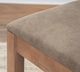 International Furniture Direct Natural Parota Brown Dining Side Chair-4