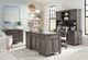 aspenhome® Caraway Aged Slate Credenza and Hutch-2