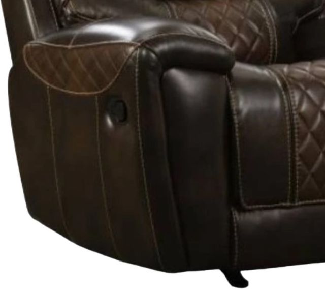 Corinthian Furniture Mcgregor Brown/Tobacco 43" Manual Glider Recliner-1