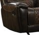 Corinthian Furniture Mcgregor Brown/Tobacco 43" Manual Glider Recliner-1