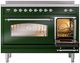 Ilve® Nostalgie II Series 48" Emerald Green Pro Style Induction Range-3