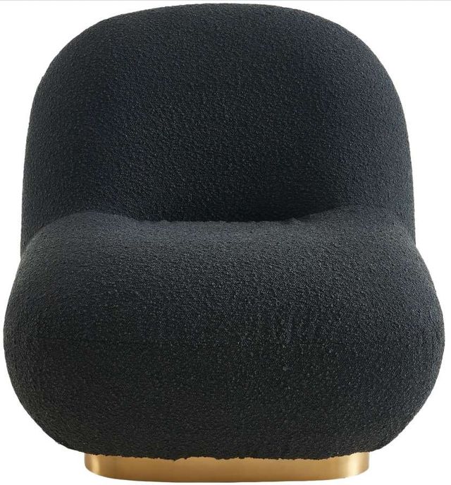Meridian Furniture Liam Black Boucle Accent Chair-1