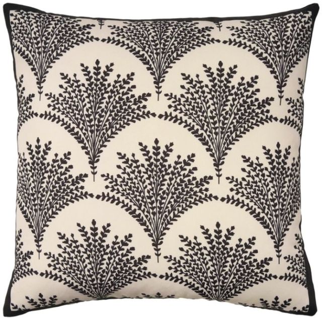 Nourison Home™ Mina Victory Black 18” x 18” Throw Pillow-0