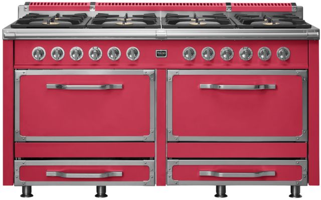 Viking® Tuscany 66" Valentine Pro Style Dual Fuel Range-0