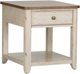 Liberty Furniture Farmhouse Reimagined 3-Piece Antique White/Chestnut Occasional Table-4