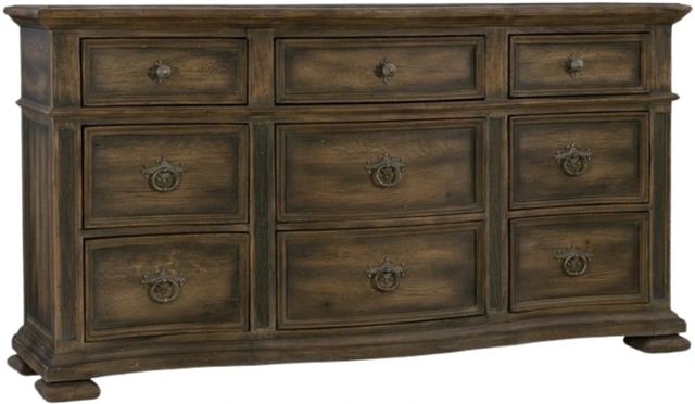 Hooker® Furniture Hill Country Williamson Black/Saddle Brown Dresser-0