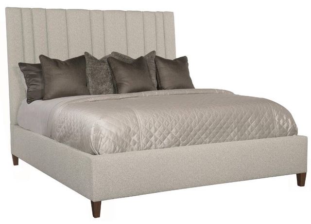 Bernhardt Modena Espresso Upholstered Bed-0