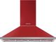 Smeg Portofino Aesthetic 48" Red Wall Mounted Range Hood-0