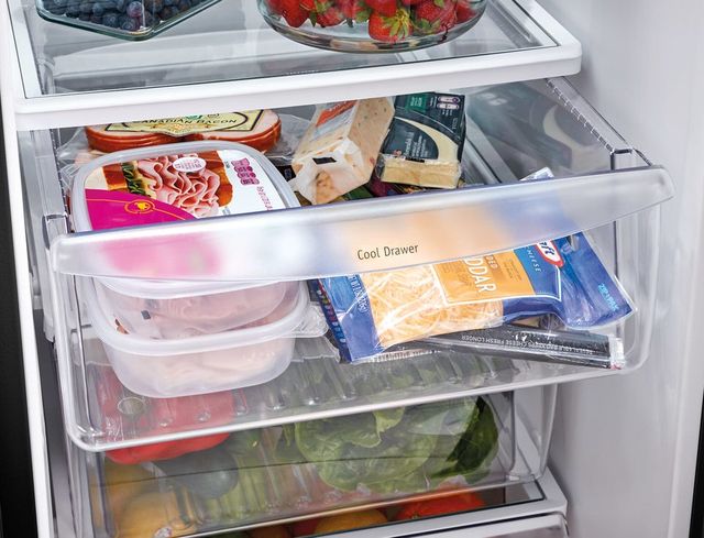 Crosley® 36" 25.6 Cu. Ft. Black Side-by-Side Refrigerator-3