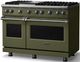 Viking® 5 Series 48" Martini Pro Style Gas (NG) Range with Polished Chrome Trim-2