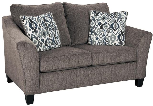 Signature Design by Ashley® Nemoli 2-Piece Slate Living Room Set-2