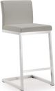 TOV Furniture Parma Light Grey 2-Piece Steel Counter Stool Set-0