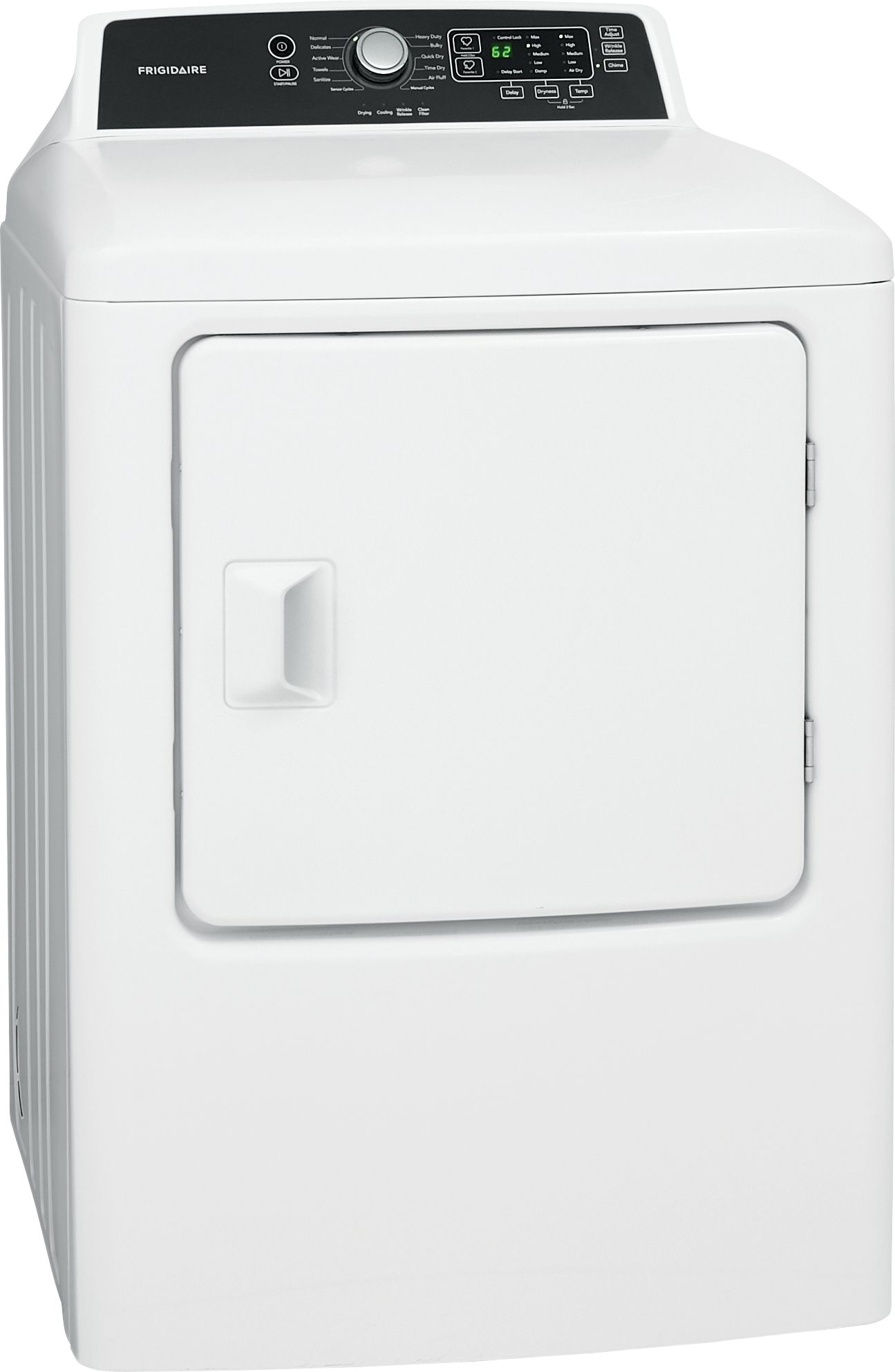 Frigidaire® 6.7 Cu. Ft. White Front Load Electric Dryer