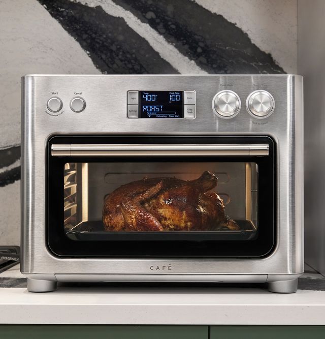 CAFÉ™ Couture™ 0.8 Cu. Ft. Stainless Steel Toaster Oven with Air Fry-2