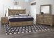Artisan & Post by Vaughan-Bassett Cool Rustic Stone Gray California King Storage Panel Bed-1