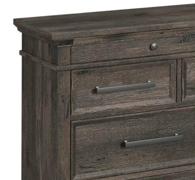 Elements International Park Ridge Charcoal Dresser-1