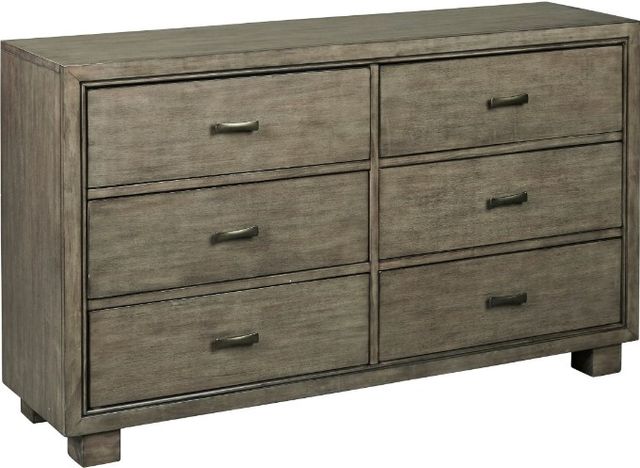 Signature Design by Ashley® Arnett 5-Piece Gray Full Bookcase Bed Set-2