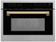 ZLINE Autograph Edition 1.6 Cu. Ft. Fingerprint Resistant Satin Stainless Steel Electric Speed Oven-0