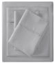 Olliix by Clean Spaces Allergen Barrier Light Gray Queen 300 Thread Count Cotton Sheet Set-0