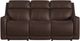 Flexsteel® Alister Burnt Umber Power Gliding Sofa with Power Headrests and Lumbar-2