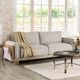 Furniture of America® Harstad 2-Piece Light Brown Sofa Set-0