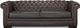 Brentwood Classics Kennedy Equestrian Chocolate Condo Sofa-0