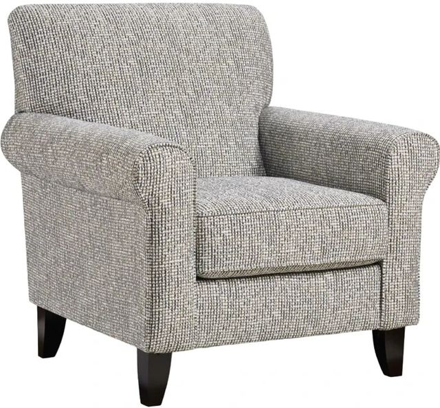 Fusion Furniture Dayle Indigo Gray Accent Chair-0